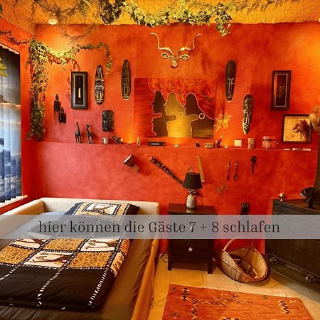 Lodge Of Africa - Einzigartige Themenzimmer, Eingezaeunten Garten, Sauna, Whirlpool & Kamin, Hunde Willkommen, Gasgrill, Voll Ausgestattete Kueche, Grosser Essbereich, Hamburg & Stade In Der Naehe Twielenfleth ภายนอก รูปภาพ