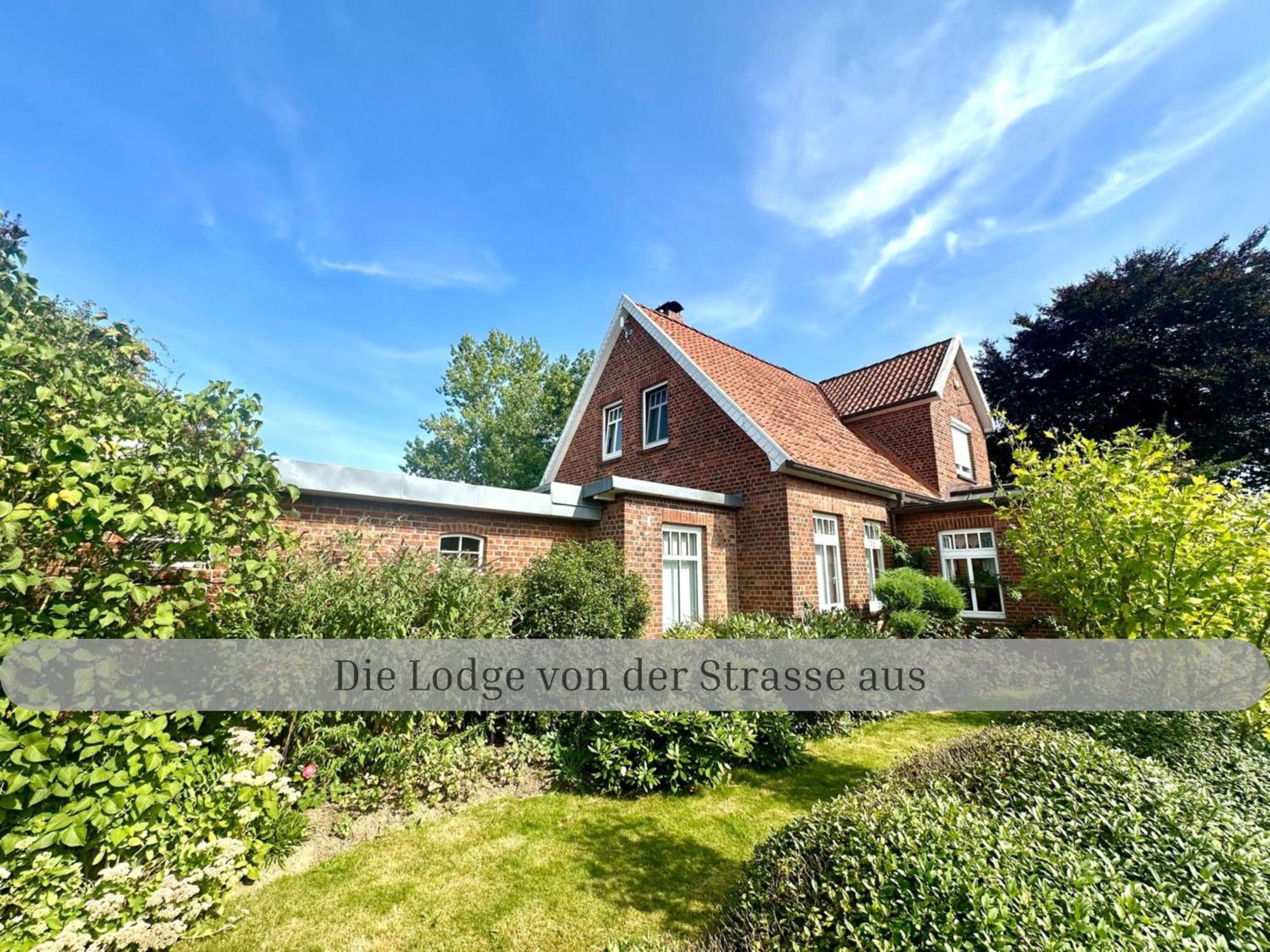 Lodge Of Africa - Einzigartige Themenzimmer, Eingezaeunten Garten, Sauna, Whirlpool & Kamin, Hunde Willkommen, Gasgrill, Voll Ausgestattete Kueche, Grosser Essbereich, Hamburg & Stade In Der Naehe Twielenfleth ภายนอก รูปภาพ