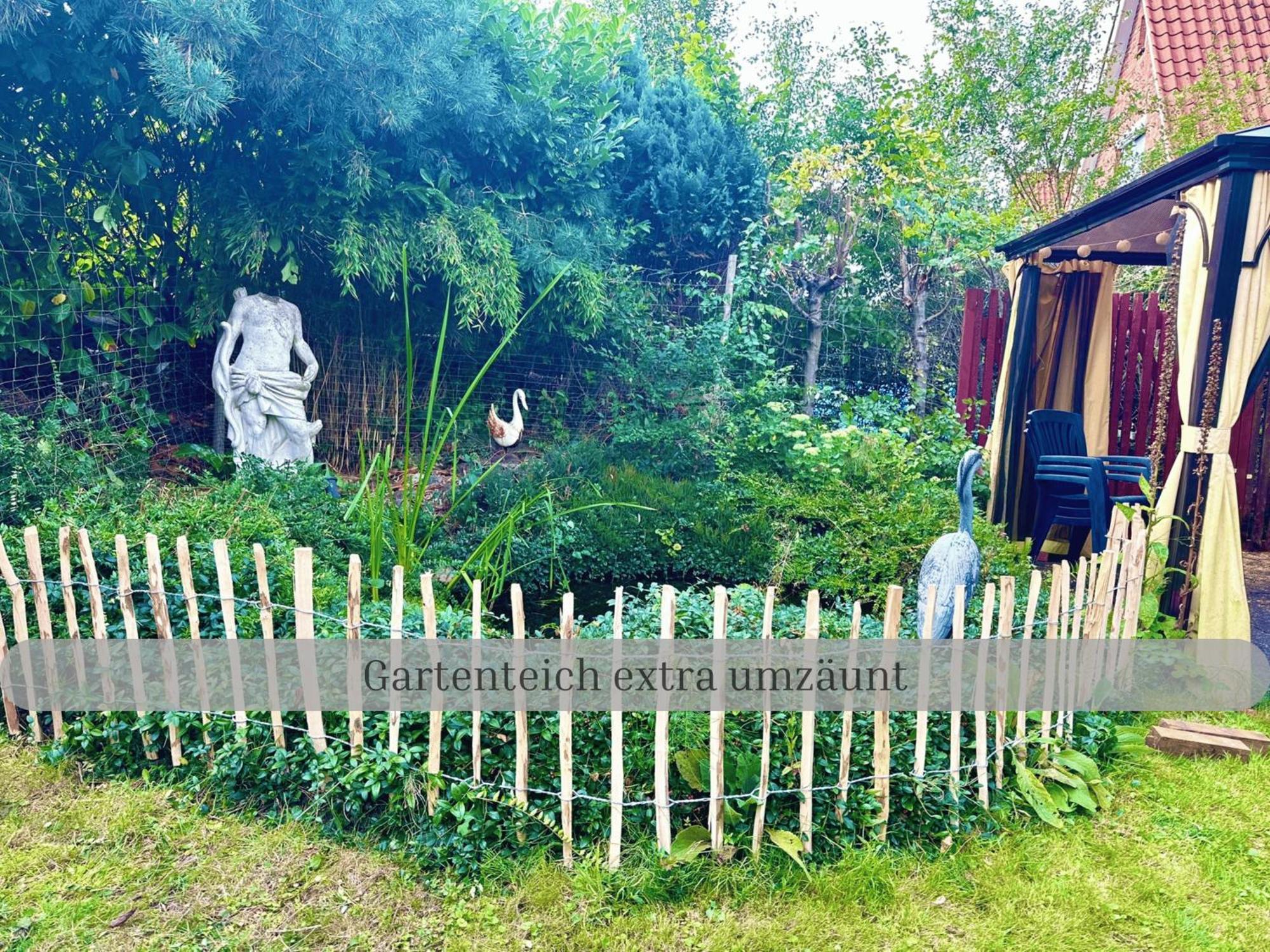Lodge Of Africa - Einzigartige Themenzimmer, Eingezaeunten Garten, Sauna, Whirlpool & Kamin, Hunde Willkommen, Gasgrill, Voll Ausgestattete Kueche, Grosser Essbereich, Hamburg & Stade In Der Naehe Twielenfleth ภายนอก รูปภาพ