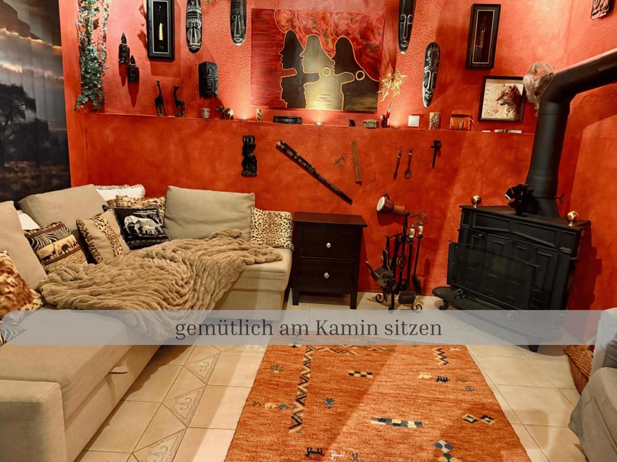 Lodge Of Africa - Einzigartige Themenzimmer, Eingezaeunten Garten, Sauna, Whirlpool & Kamin, Hunde Willkommen, Gasgrill, Voll Ausgestattete Kueche, Grosser Essbereich, Hamburg & Stade In Der Naehe Twielenfleth ภายนอก รูปภาพ